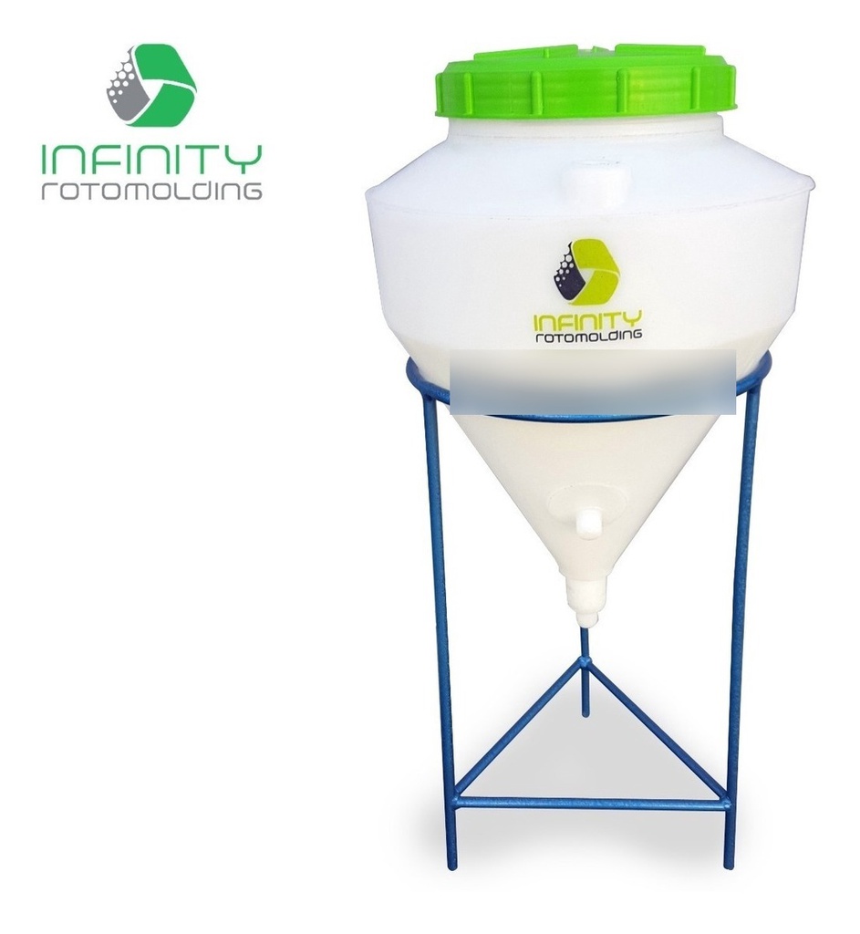 Base Fermentadores D40 De 30l A 50l Infinity Rotomolding